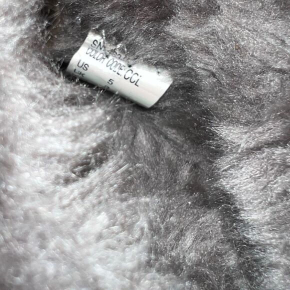 Skechers Women's Keepsakes Gray Kniy Ice Angel Slippers Size 5 - Picture 5 of 7